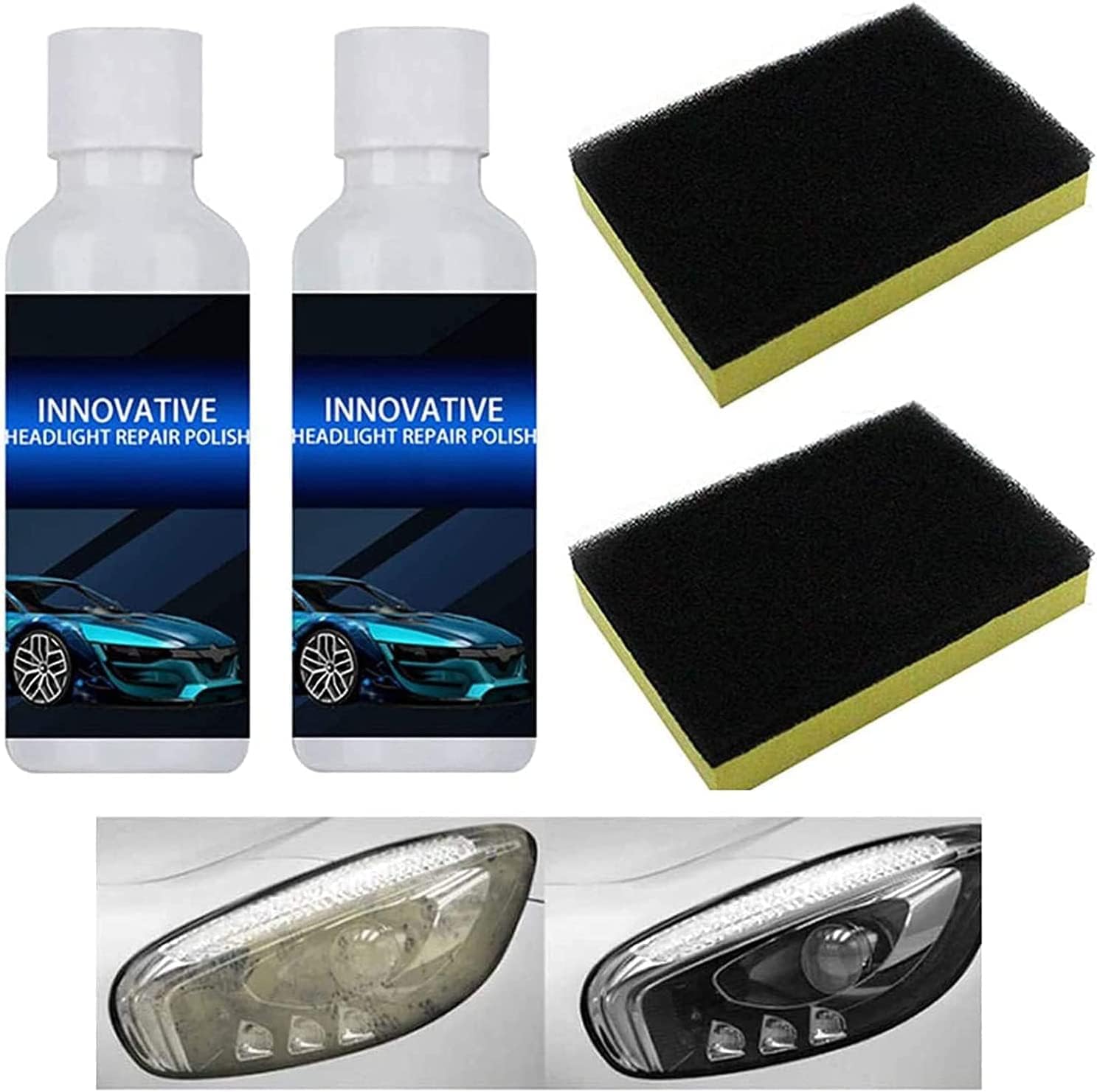 ZXCVB Car Headlight Repair Fluid, Innovative Headlight