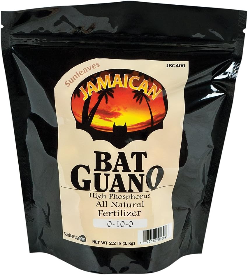 Sunleaves Jamaican Bat Guano, 2.2 Pound