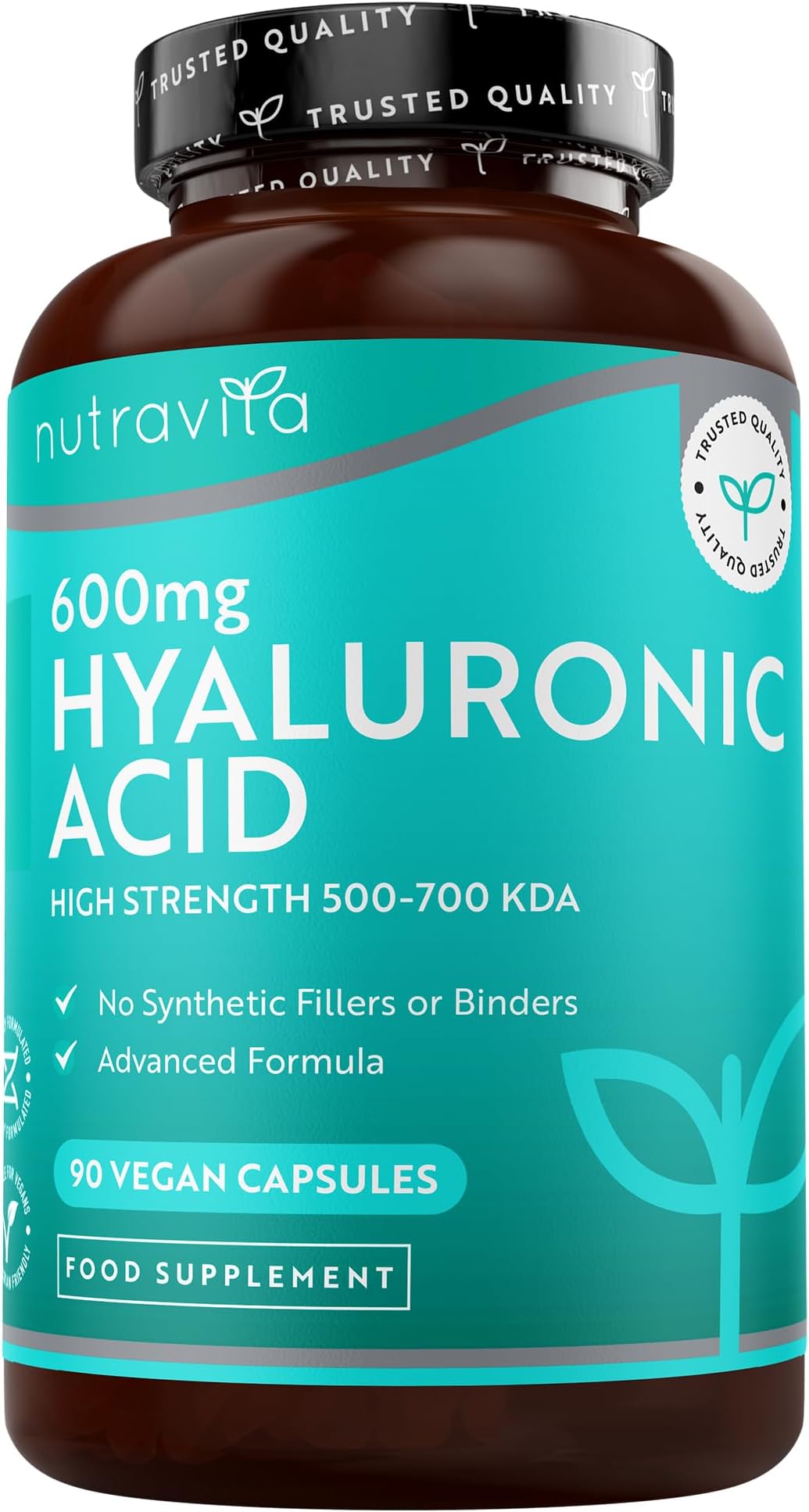 Nutravita Hyaluronic Acid Capsules - 90 Capsules - 3 Month Supply