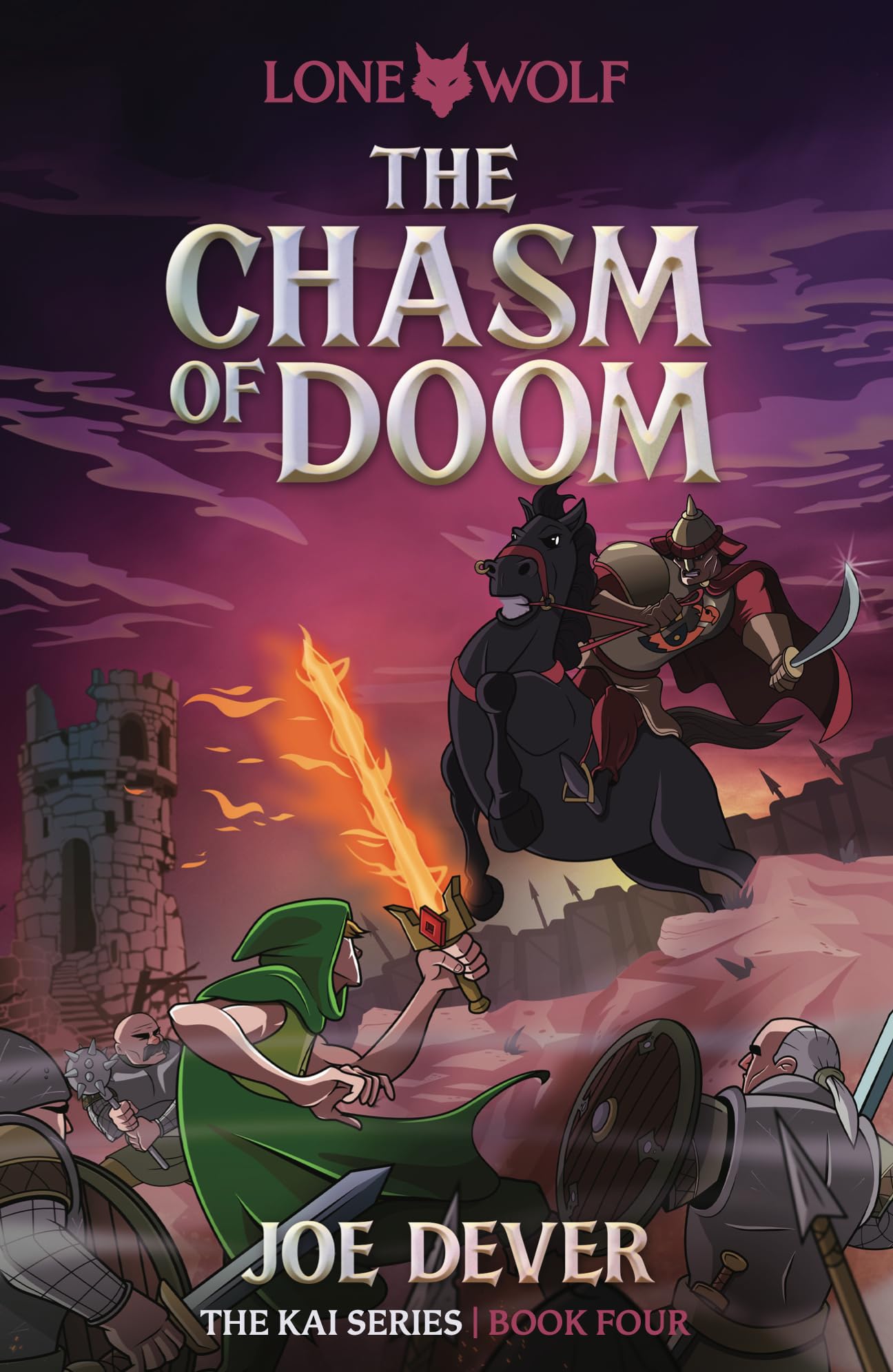 The Chasm of Doom: Volume 4 (Lone Wolf Junior Edition). Dever 9781915586360**