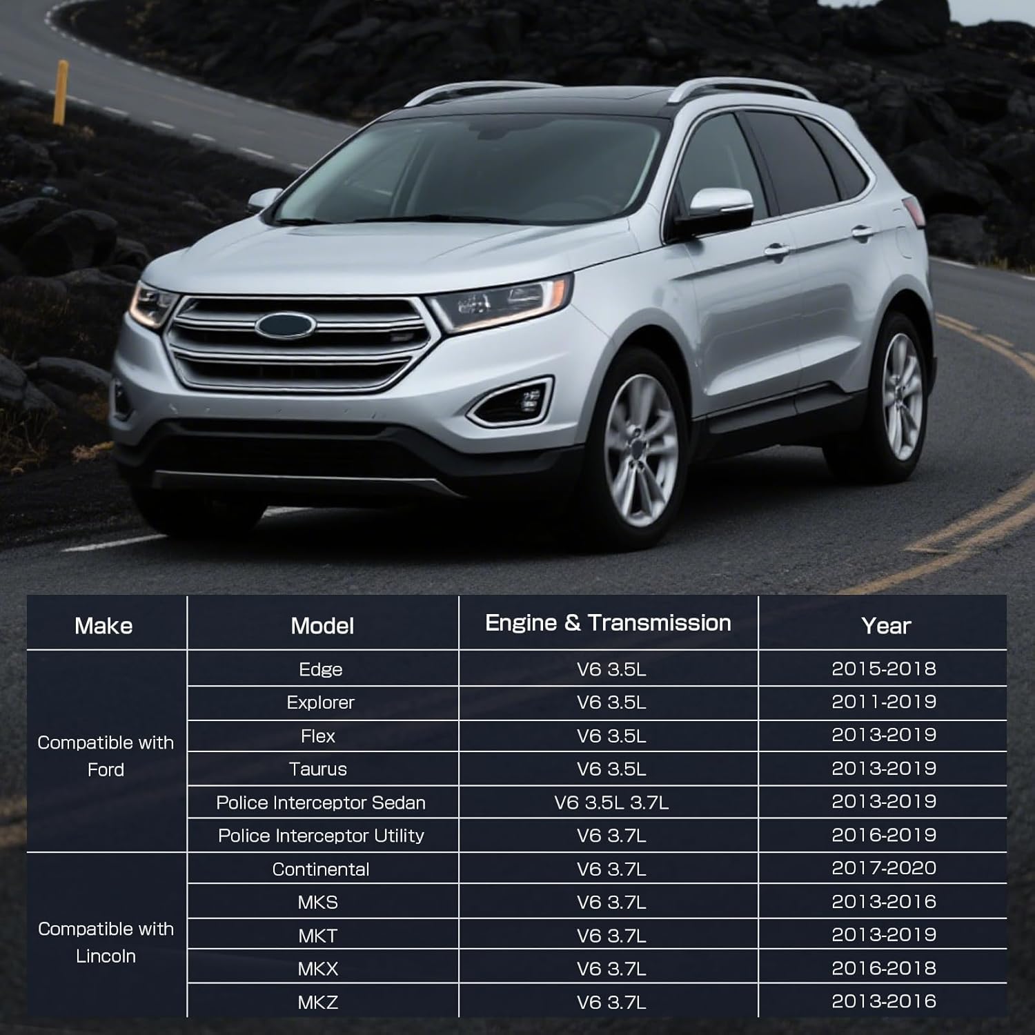 Lower Intake Manifold Compatible With Ford/Lincoln 3.5L 3.7L 2011-2020 OE Replace No.:CT4Z-9424-C