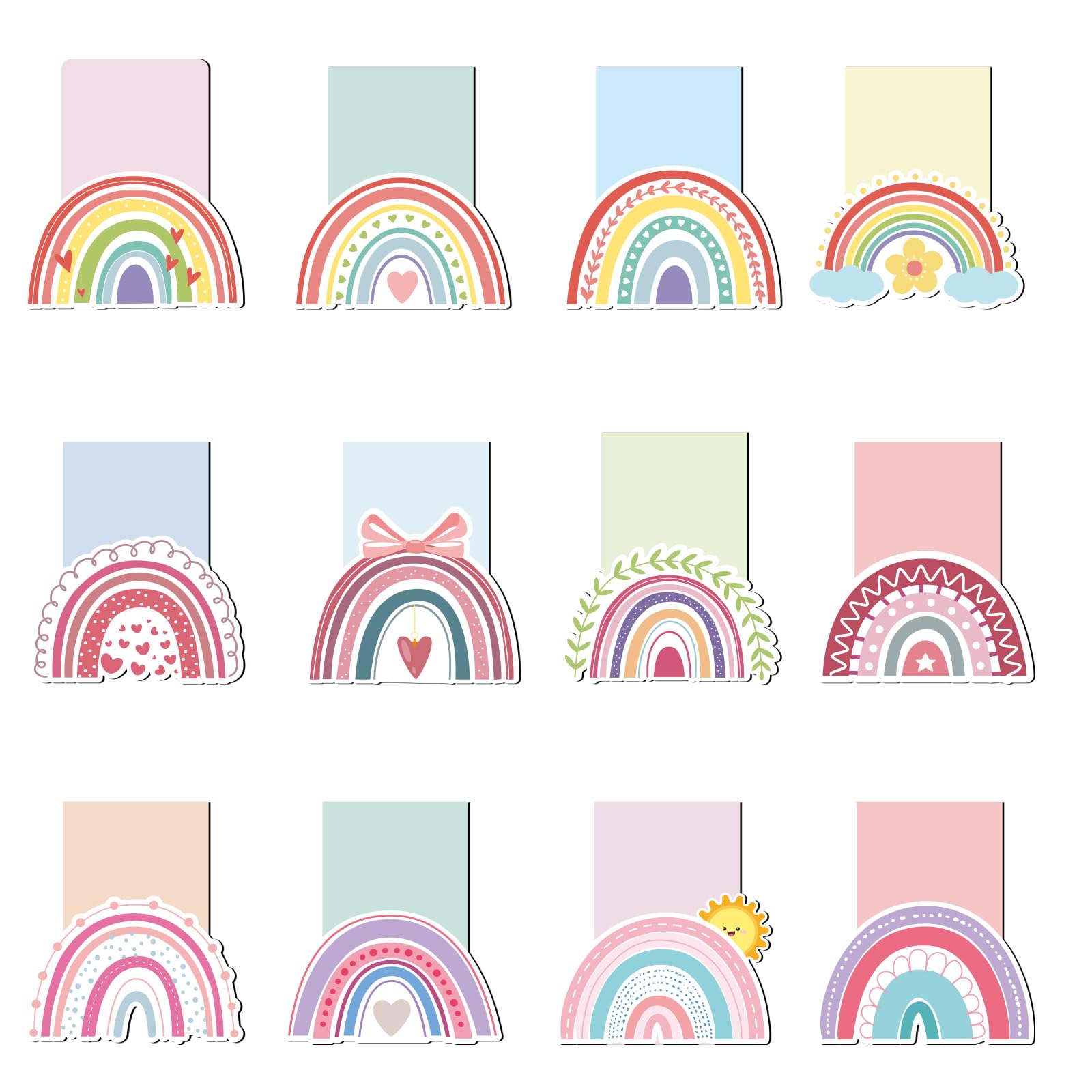Magnetische Lesezeichen, Geschenke zur Einschulung Tiere Magnetlesezeichen Kinder, Schultüte Füllung für Junge Mädchen, Kleine Geschenke für Schüler Buchliebhaber