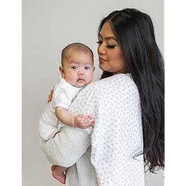 Amazing Baby Muslin Swaddle Blanket for Baby Boy & Girl, Receiving Blanket for Newborn, 100% Cotton Swaddle Wrap, Baby Registry & Gift, XLarge 46 x 46 inches, Milestone Blanket, Loved Wreath