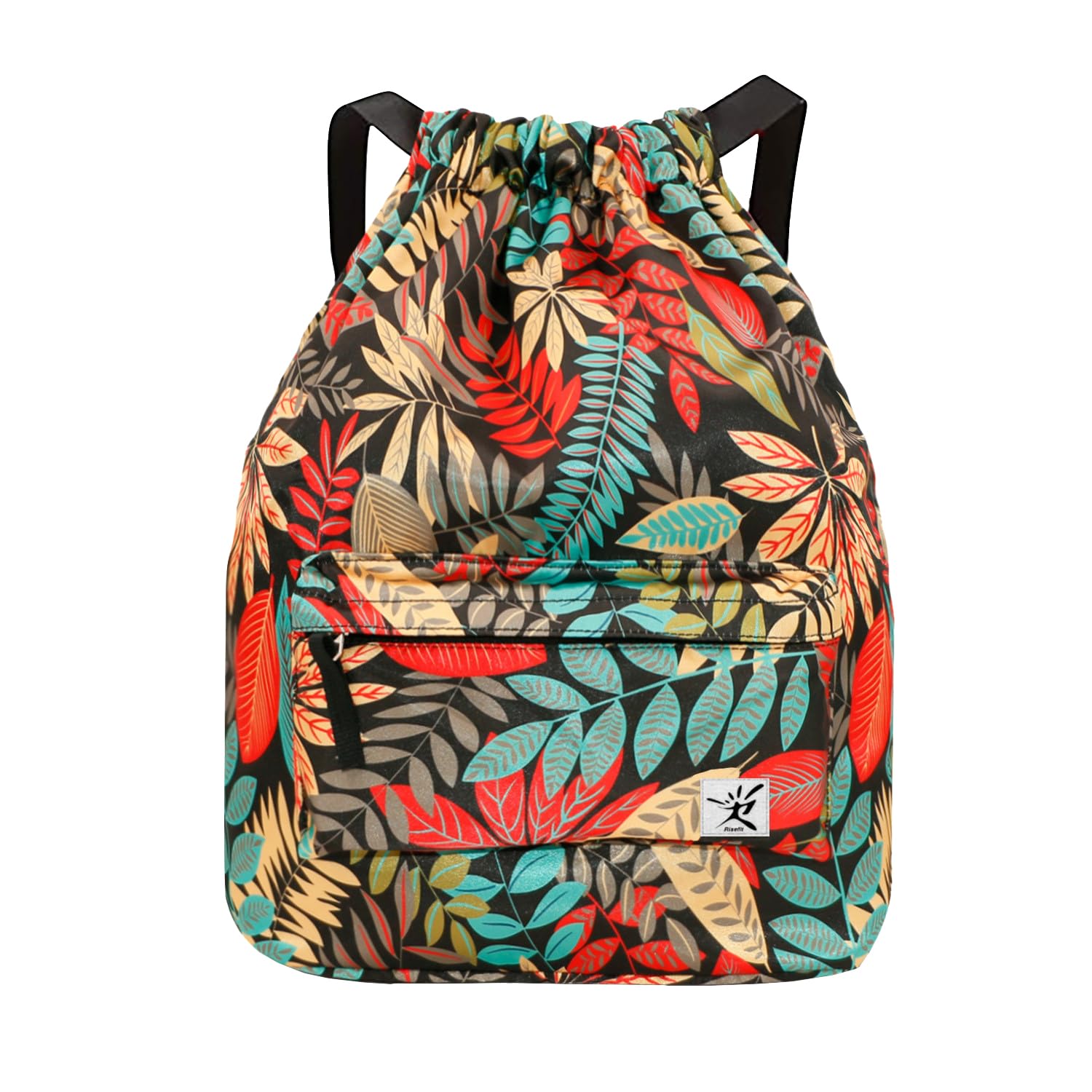 Risefit Waterproof Drawstring Bag, Gym Bag Sackpack Sports Beach Backpack for Men Women â image 1