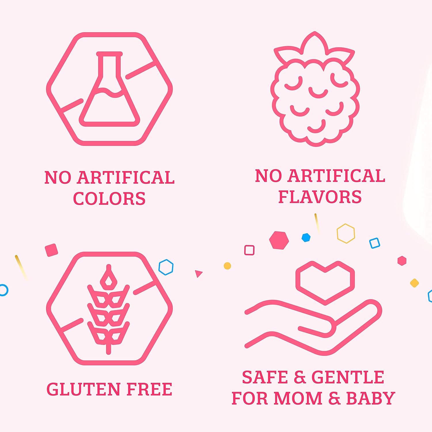 Enfamom Prenatal Multivitamin, 75 Gummies, Supplement for Pregnant and Lactating Women from Enfamom, Omega-3 DHA + Folate + Calcium, Iodine, Zinc, Vitamin D, Raspberry Lemon Flavor : Health & Household