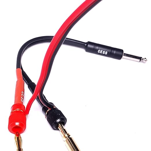 CNCESS Adaptador TS 1/4" a Jack Banana, 2 Unidades miniatura 4