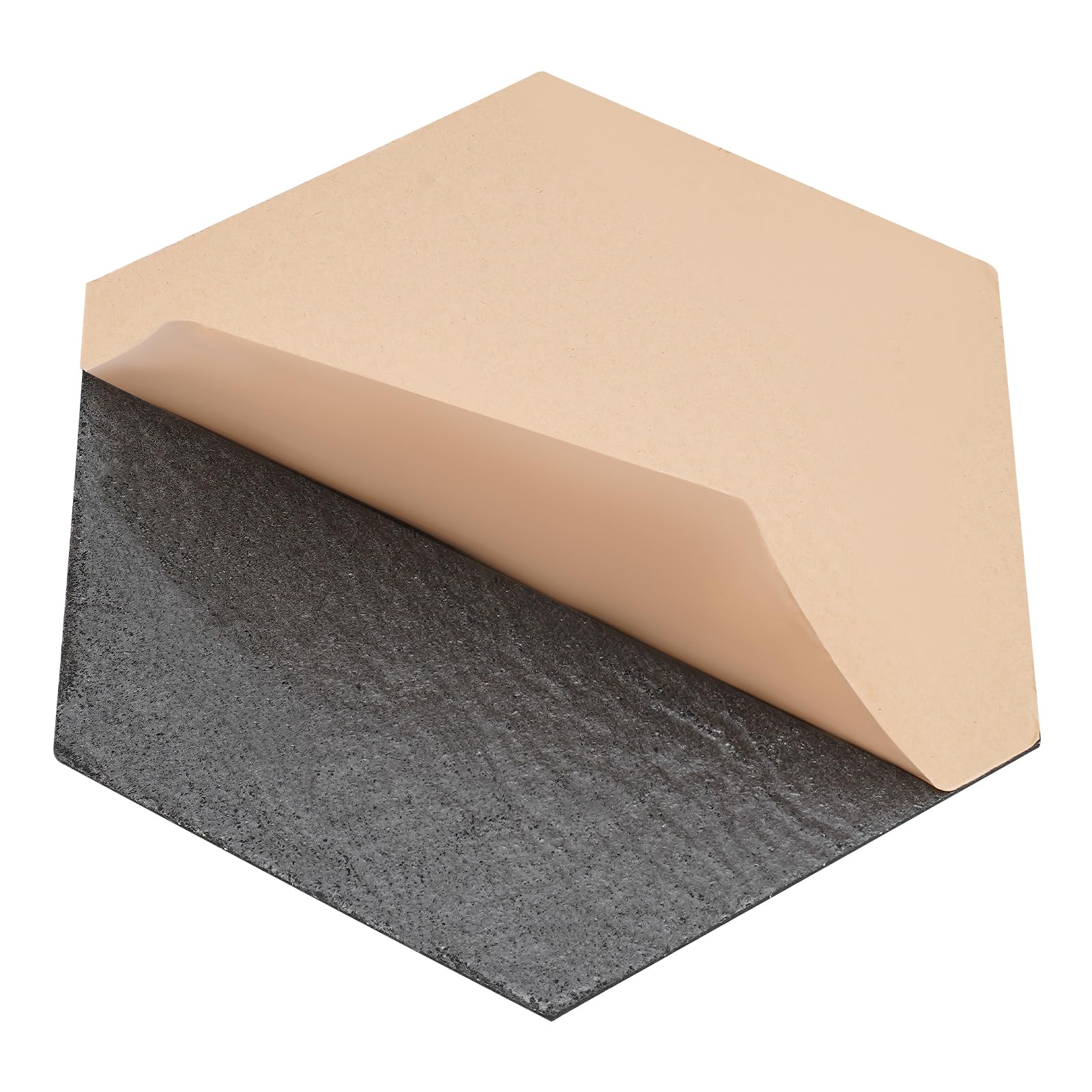 Lot de 12 plaques acoustiques en mousse insonorisée, hexagonales, autocollantes, 30 x 35 cm, convient pour le bureau, la chambre à coucher, la salle de musique, etc