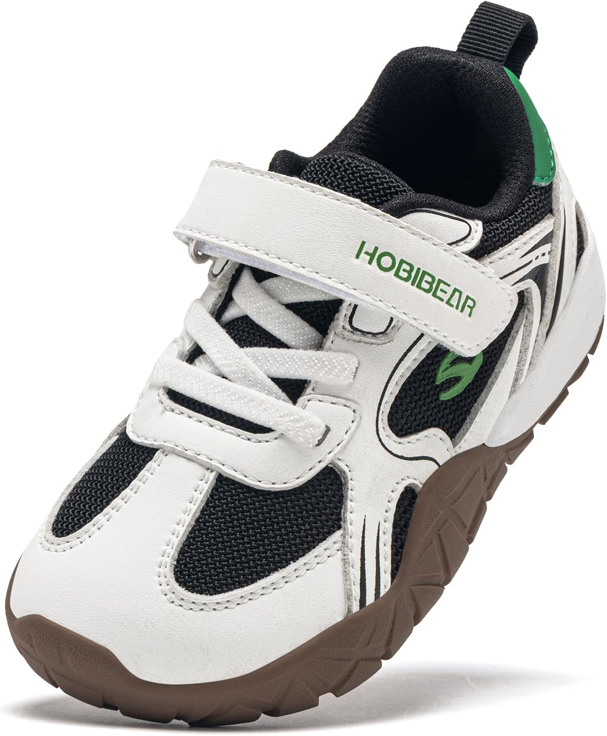 HOBIBEAR Toddler Little Kids Barefoot Shoes - Wide Toe Box Zero Drop Breathable Lightweight Athletic Running Walking Sneakers for Boys Girls Casual School Sports