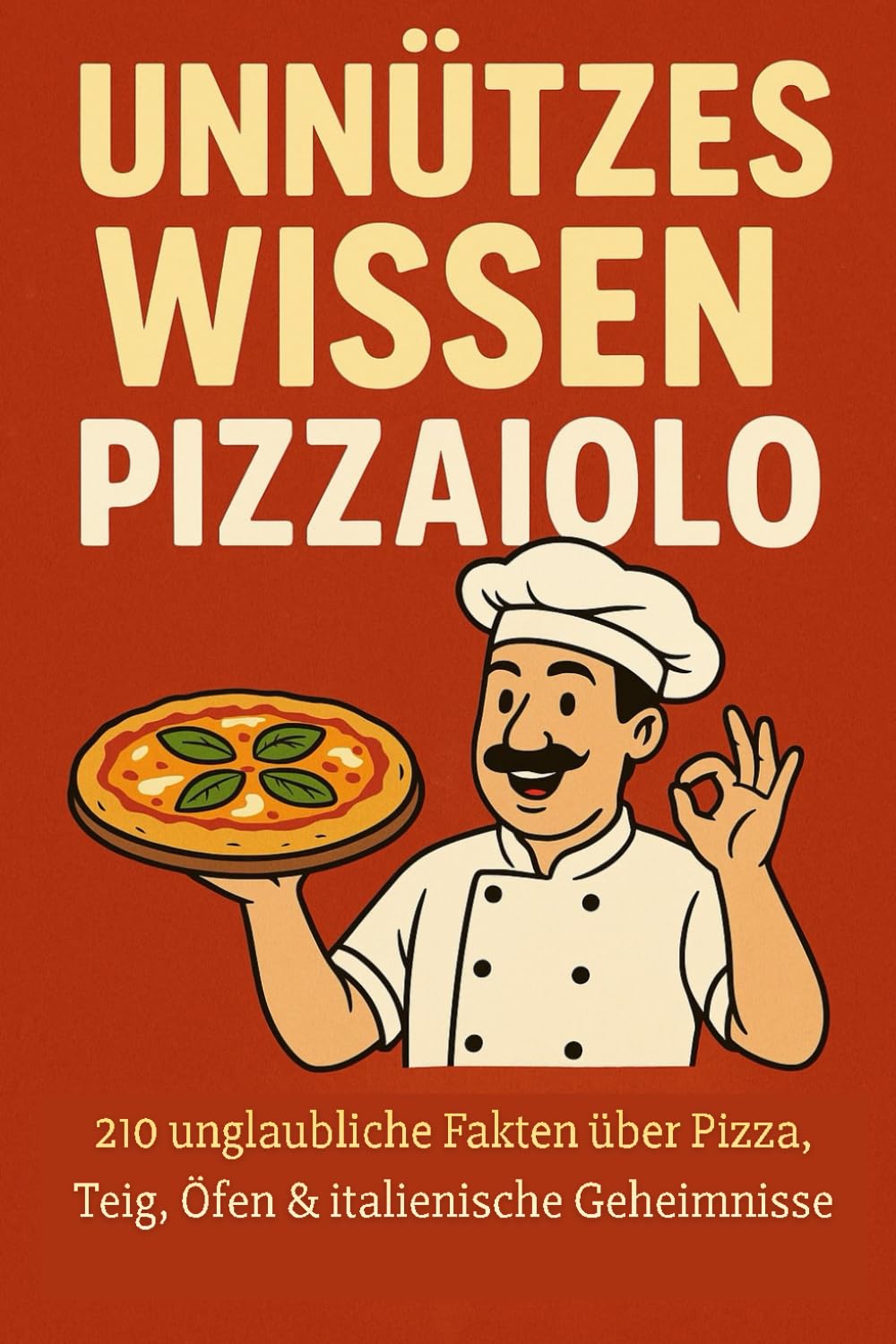 UNNÜTZES WISSEN – PIZZAIOLO: 210 unglaubliche Fakten über Pizza, Teig, Öfen & italienische Geheimnisse, die du nie wieder vergisst