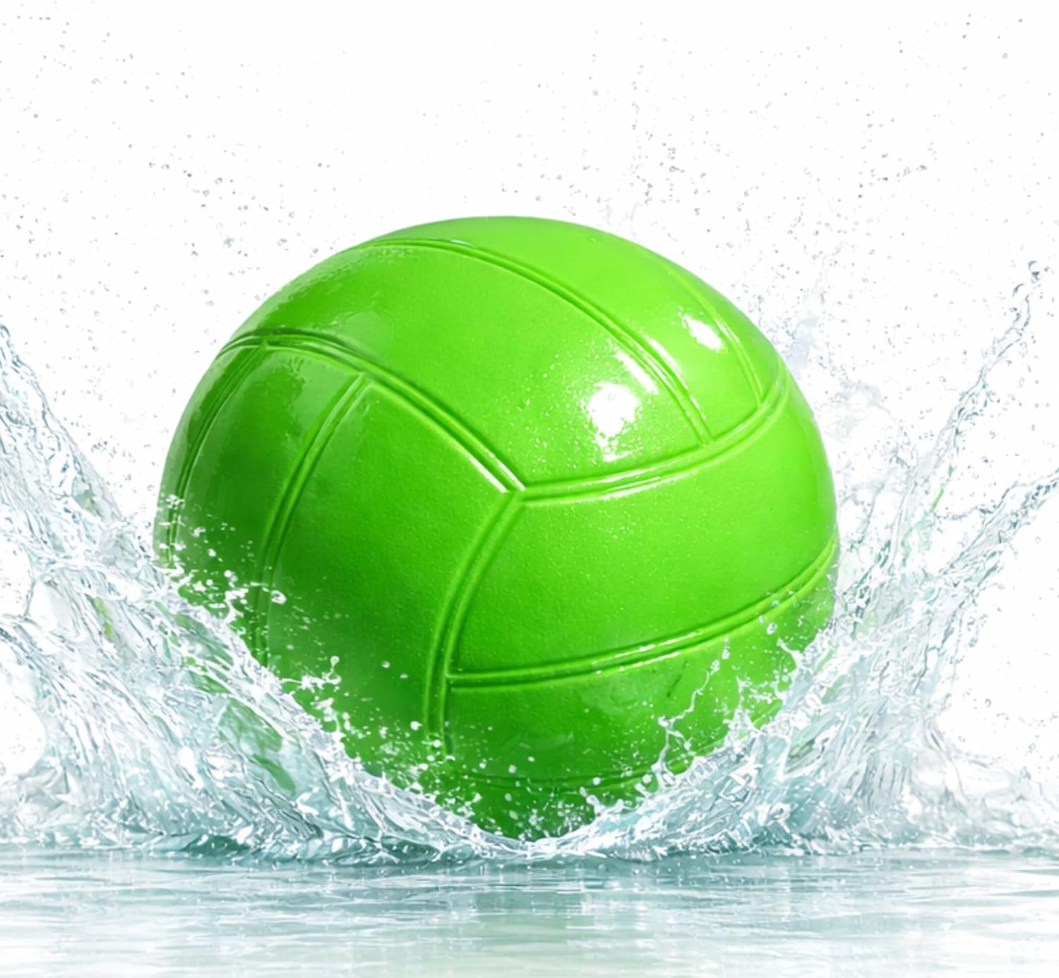 Pool Volleyball Soft Touch, Waterproof Size 5 Water Volleyball for Pool | BAMMAX Soft Beach Ball for Swimming Pool and Backyard Games, Fits Dunnrite Intex Swimways Net Sets, All Ages, 8.4 in
