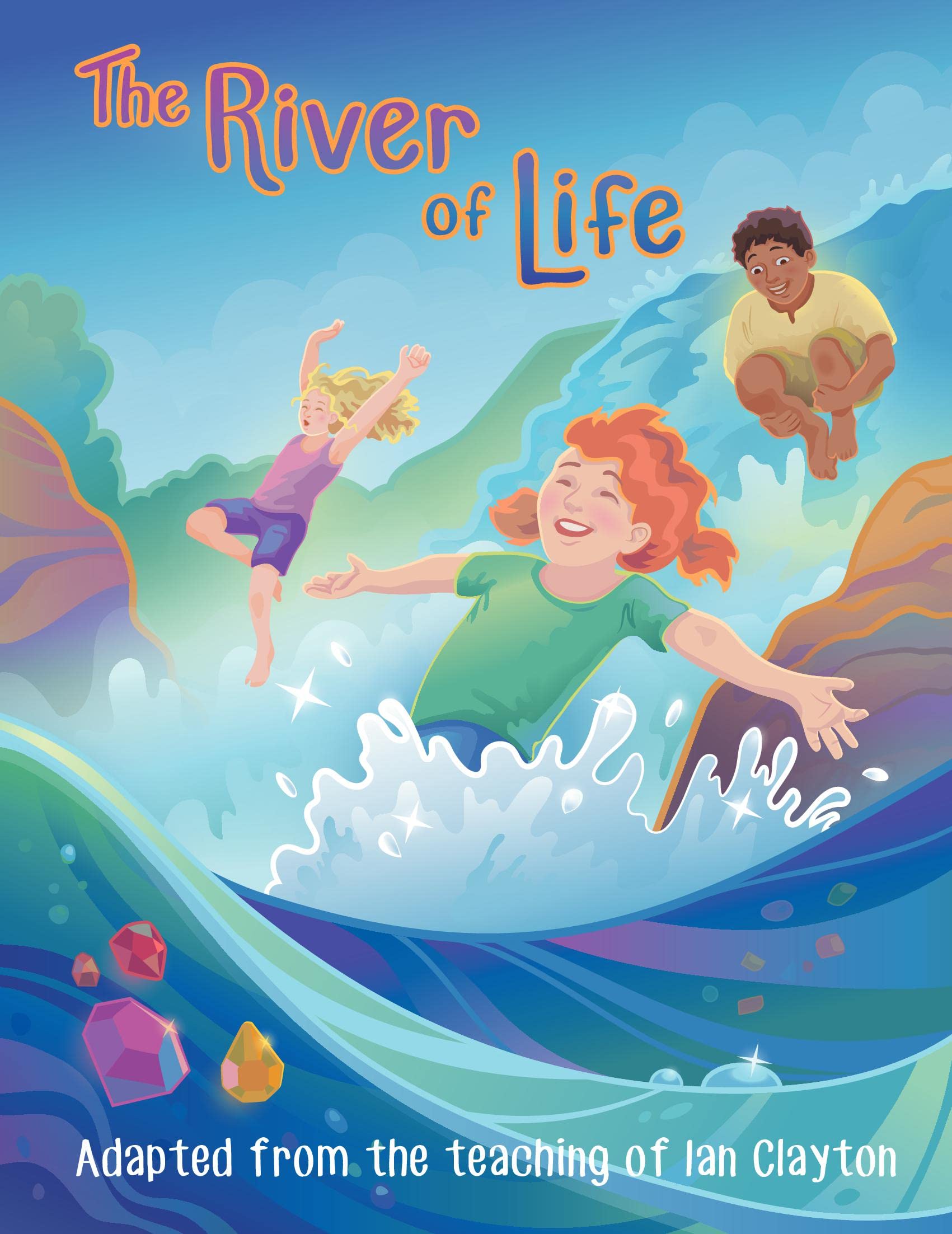 River of Life: Picture - story book and coloring - activity book