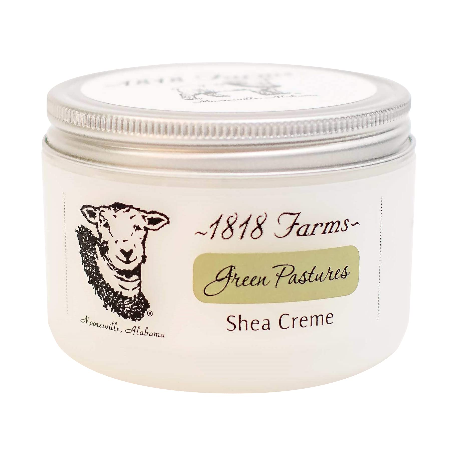1818 Farms Shea Creme, 8 Fluid Ounces, Green Pastures