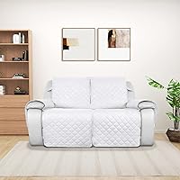 Vista 66 de PureFit Fundas de sofá reversibles resistentes al agua para sofá reclinable de 3 asientos, funda antideslizante para sofá de 3 cojines, protector