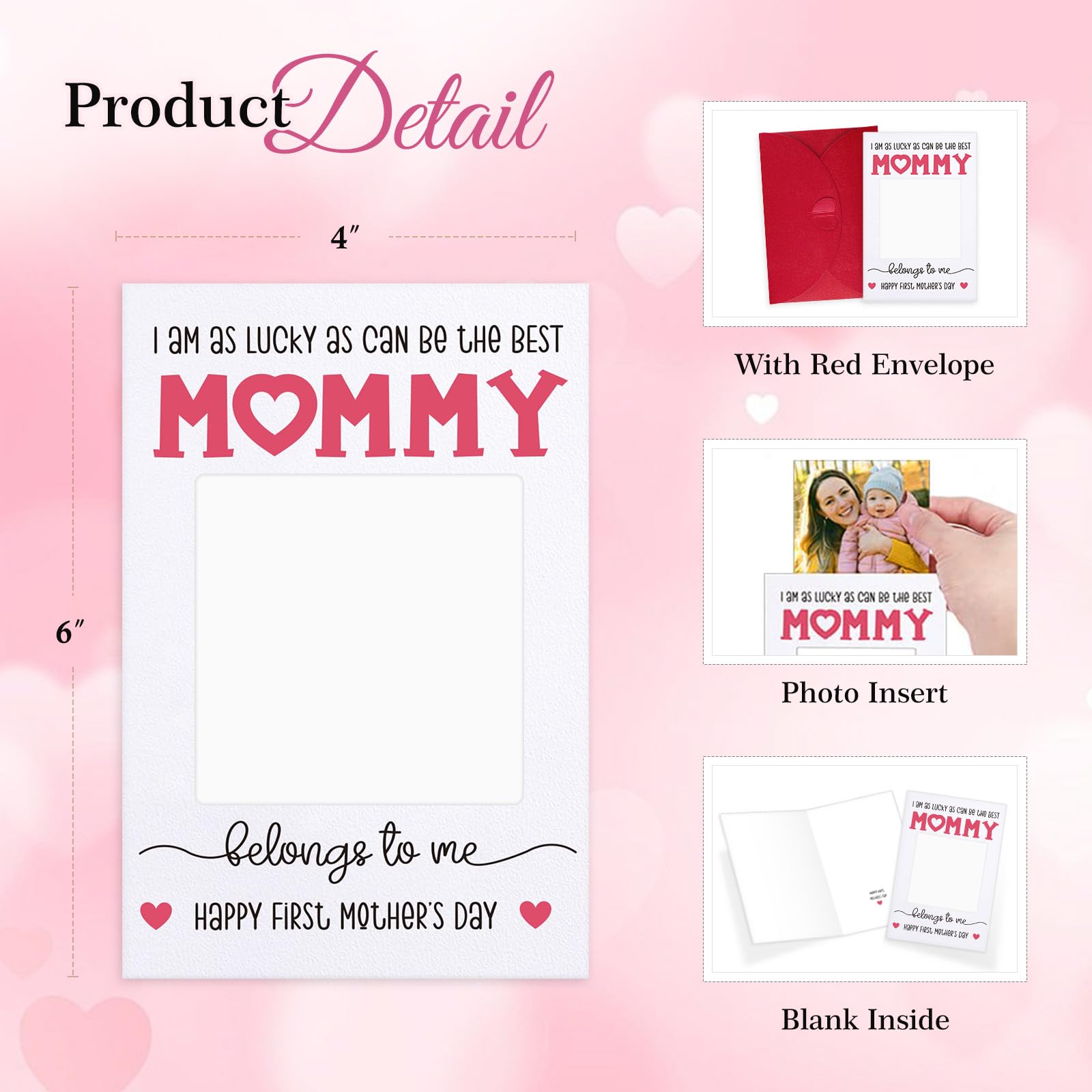 Happy 1st Mothers Day Card FaCraft Happy For Mom From Baby