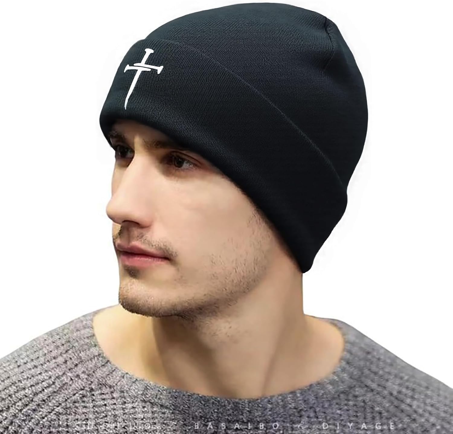 Christian Hats for Men Women Jesus Baseball Cap Cross Faith Over Fear Hat Religious Gift for Christmas - Image 4