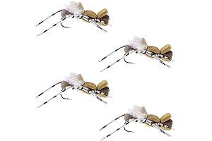 Terrestrial Flies Hopper Dropper Indicator Hook Size 10 Flies Set of 4