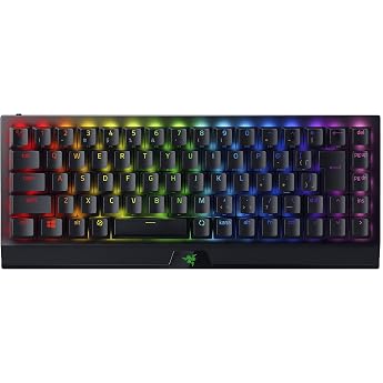 Razer Gaming Keyboard Wireless Mechanical Keyboard BlackWidow V3 Mini HyperSpeed JP Green Switch 2.4GHz Bluetooth Up to 200 H