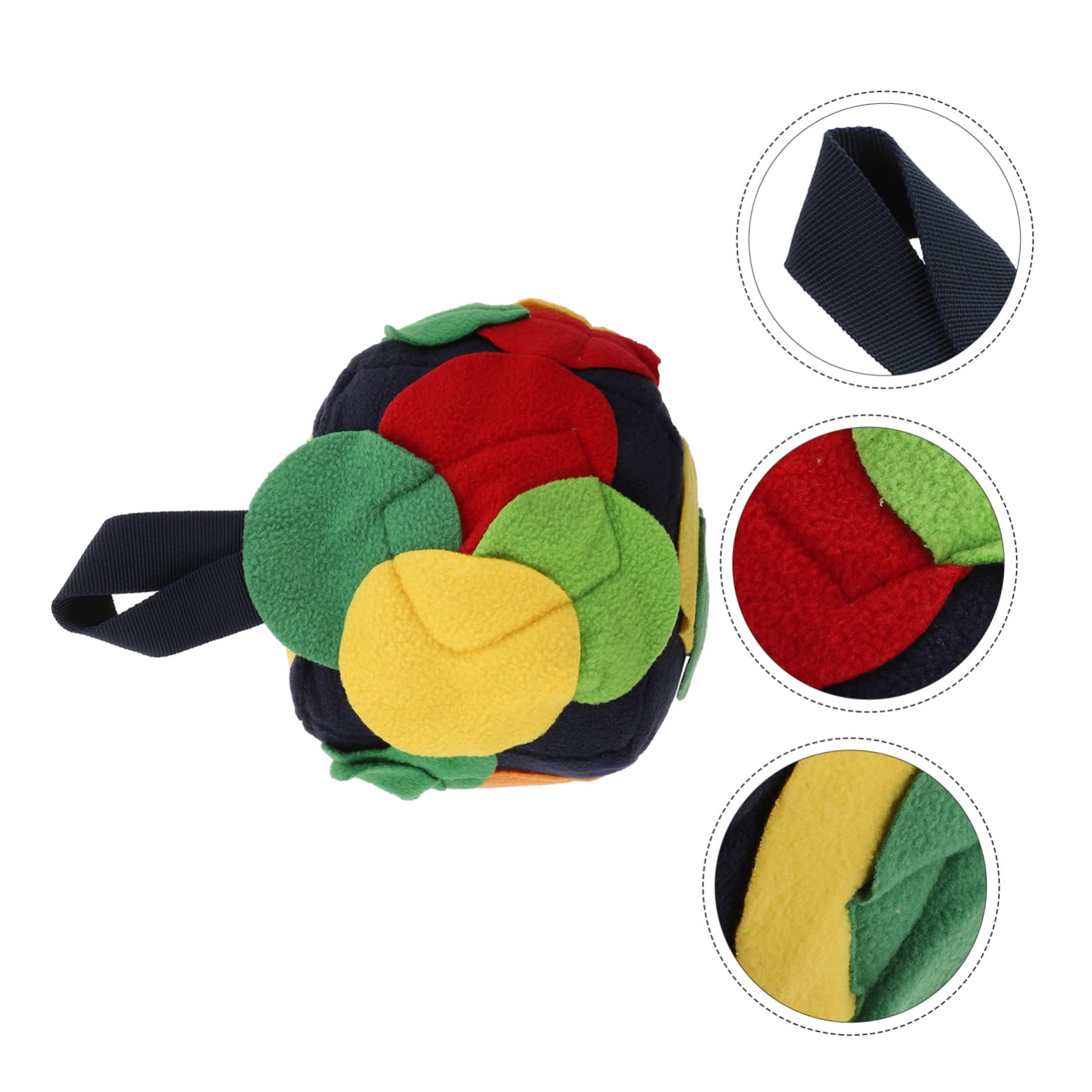 BESPORTBLE 3pièces Dog Snuffle Jouet Interactif De Recherche Alimentaire pour Chiens Stimulateur Olfactif pour Ennui Et Entraînement des Chiots