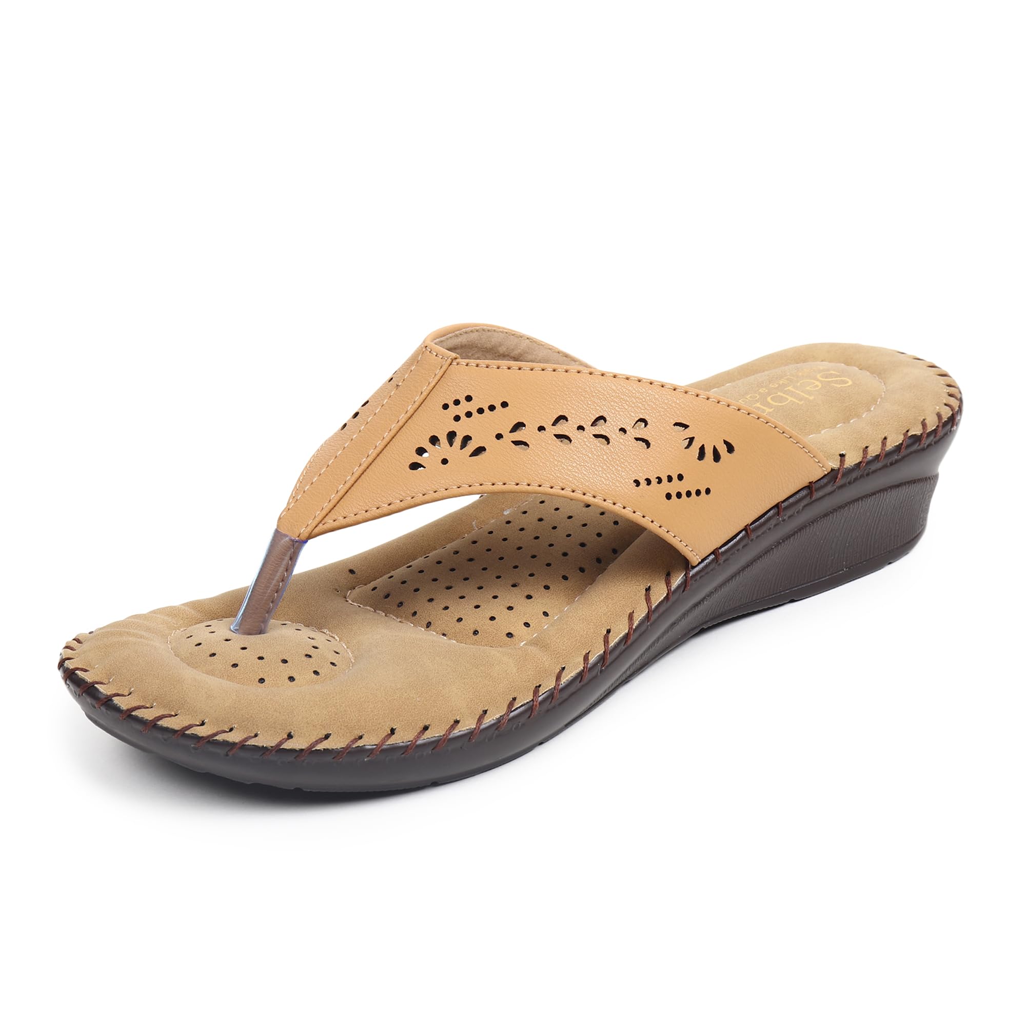 selbro Soft doctor Slippers for Women || Orthopedic footwear for Women with extra cushion DR-15-picture-13
