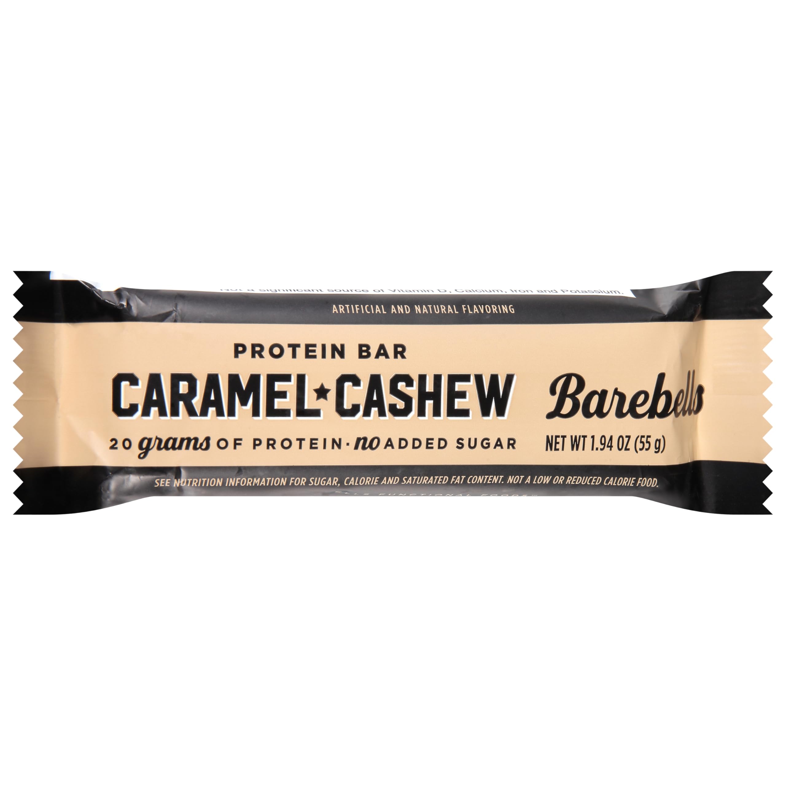Barebells, Caramel Cashew Protein Bar, 1.9 Ounce