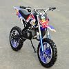 Mini Dirt Bike for Kids, 49Cc 2-Stroke Gasoline Pocket Motorcycle, 2L Tank, Max Speed 60 Km/h