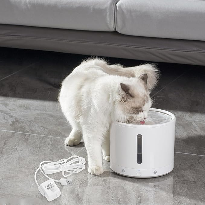 Bomba de Fuente para Mascotas Kichvoe 3 Modos Sumergible 1.57 pulgadas miniatura 5