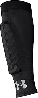 Gameday Armour Pro - Mangas acolchadas para antebrazo, color negro, talla S/M