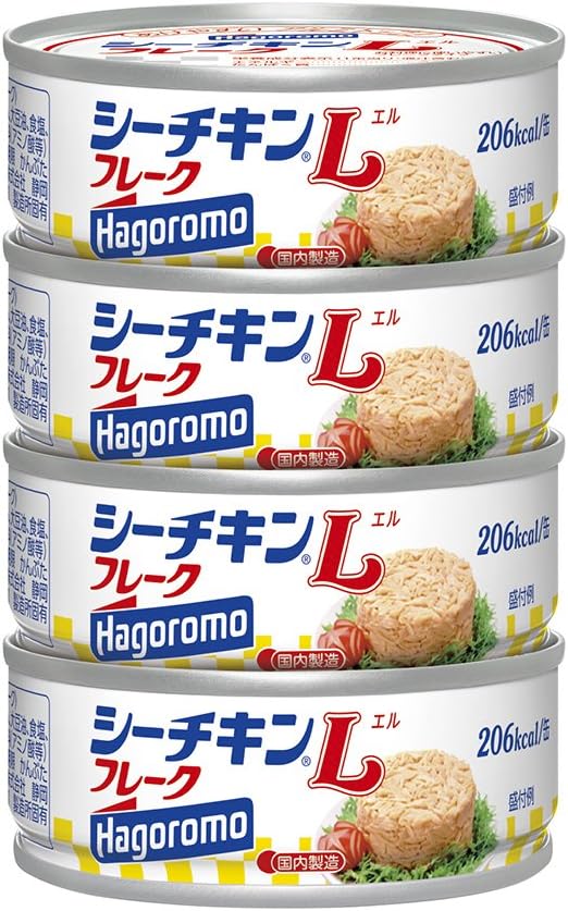 Amazon はごろも シーチキンlフレーク 0626 70g 4缶 シーチキン 魚介の缶詰 瓶詰 通販