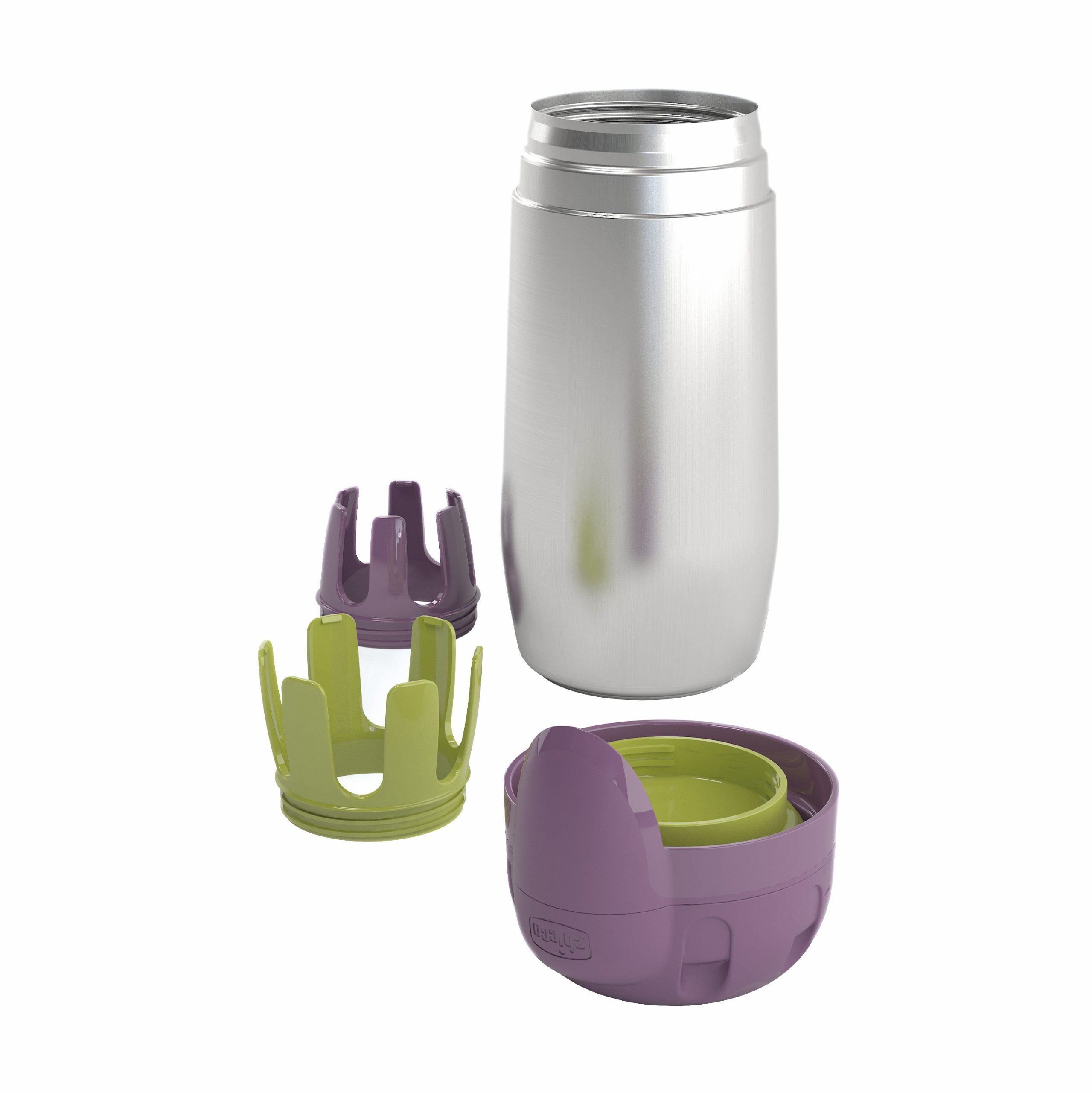 Chicco 601800 - Portabiberon Inox Step Up Family