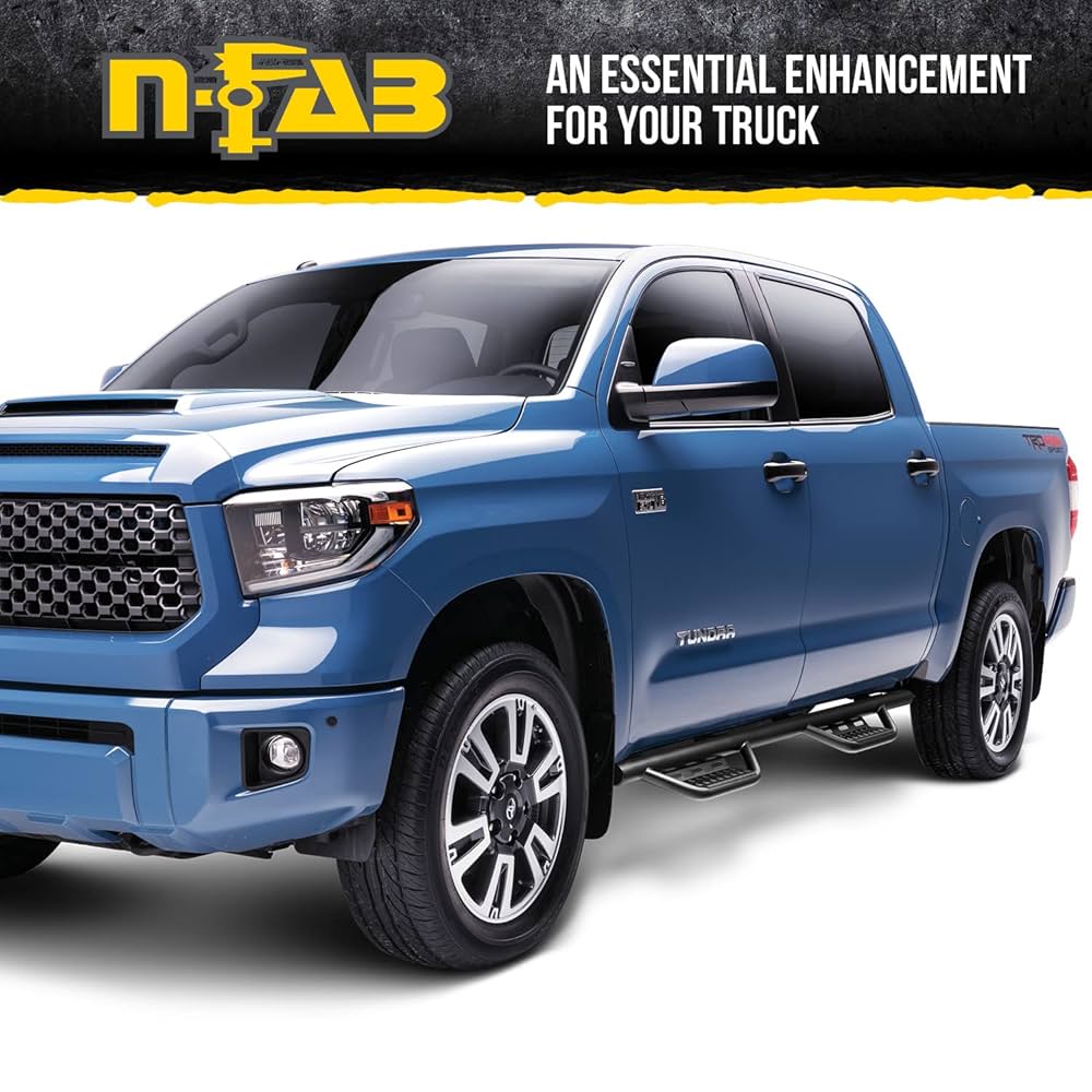 フォード　F150 Nfab サイドステップ　ナーフステップ N-FAB HPF0989CC-SS F-150 Side Step Podium SS Polished Cab