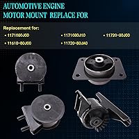 Vista 3 de SHERXINBO - Soporte de motor compatible con Suzuki SX4 2.0 L4 FWD 2007-2009, juego de 4