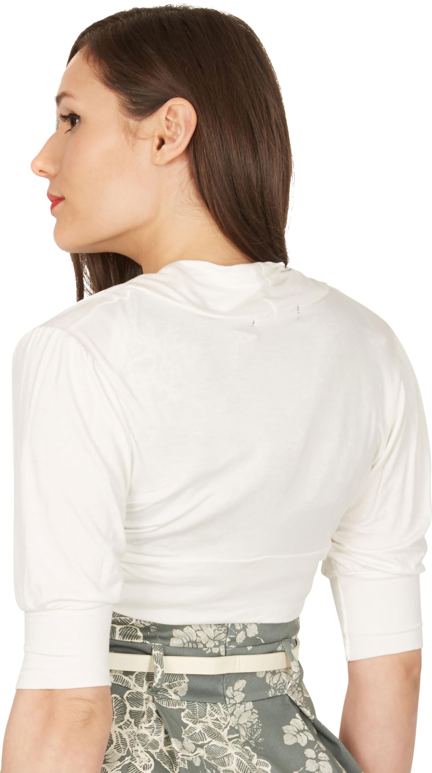 BlackButterfly Maniche Corte Bolero Coprispalla Giacca Top