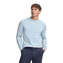 Polo Club Maglione Manica Lunga Uomo Maglioni Girocollo Crew Neck Pullover 100% Cotone