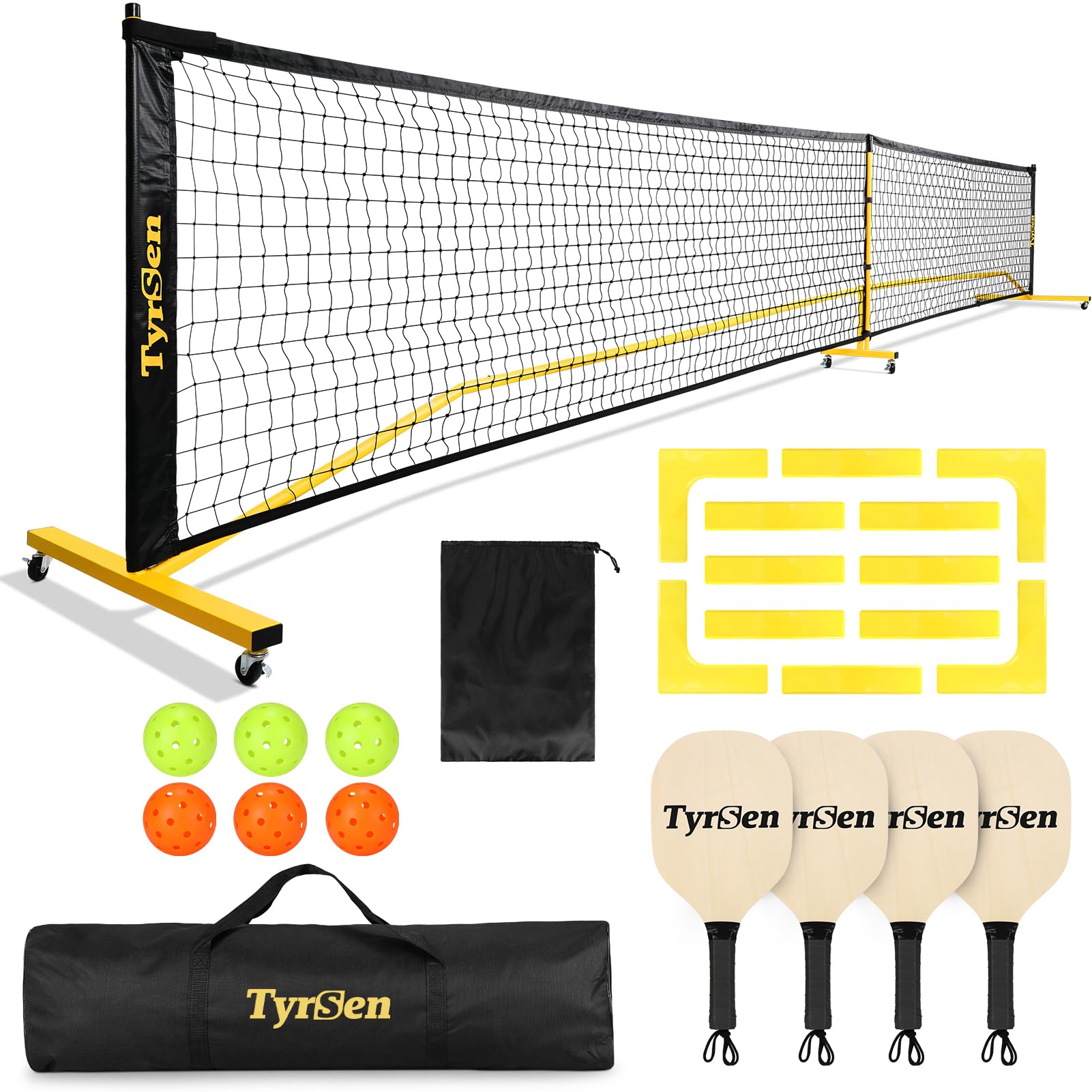 Buy Pickleball Net Set 22 FT Pickleball Net Regulation Full Size for
