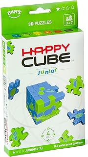 HAPPY HCJ300 Junior Cardboard Box 3D Puzzle, Pack of 6