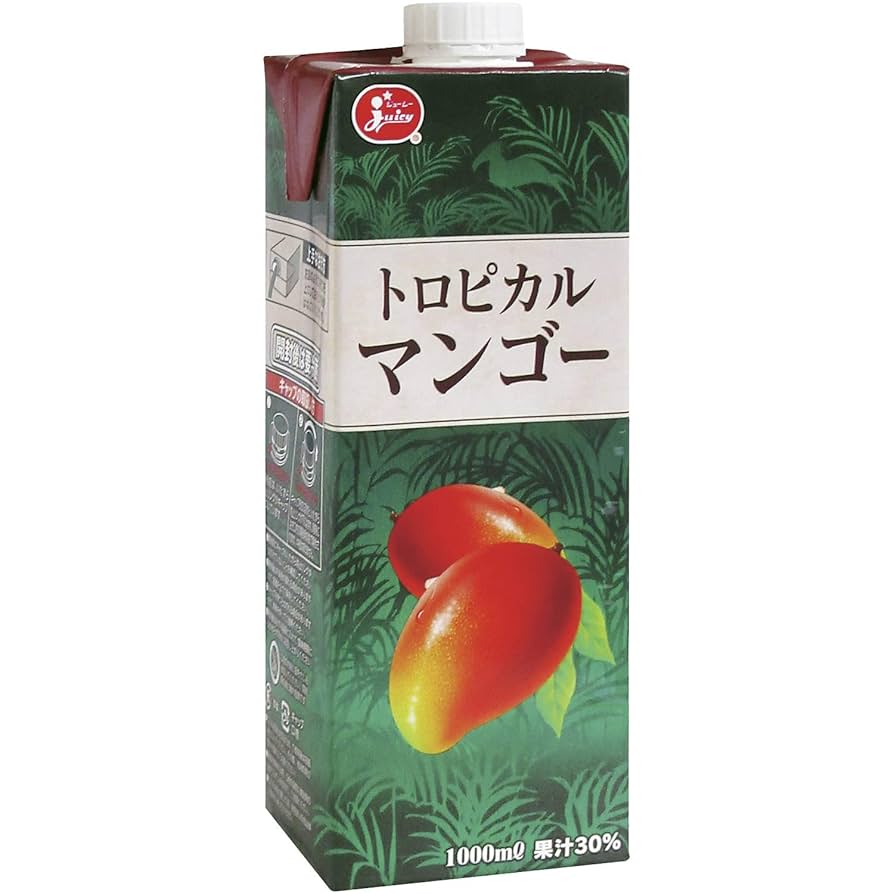 Amazon.co.jp: ジューシー トロピカルマンゴー 1000ml×6本