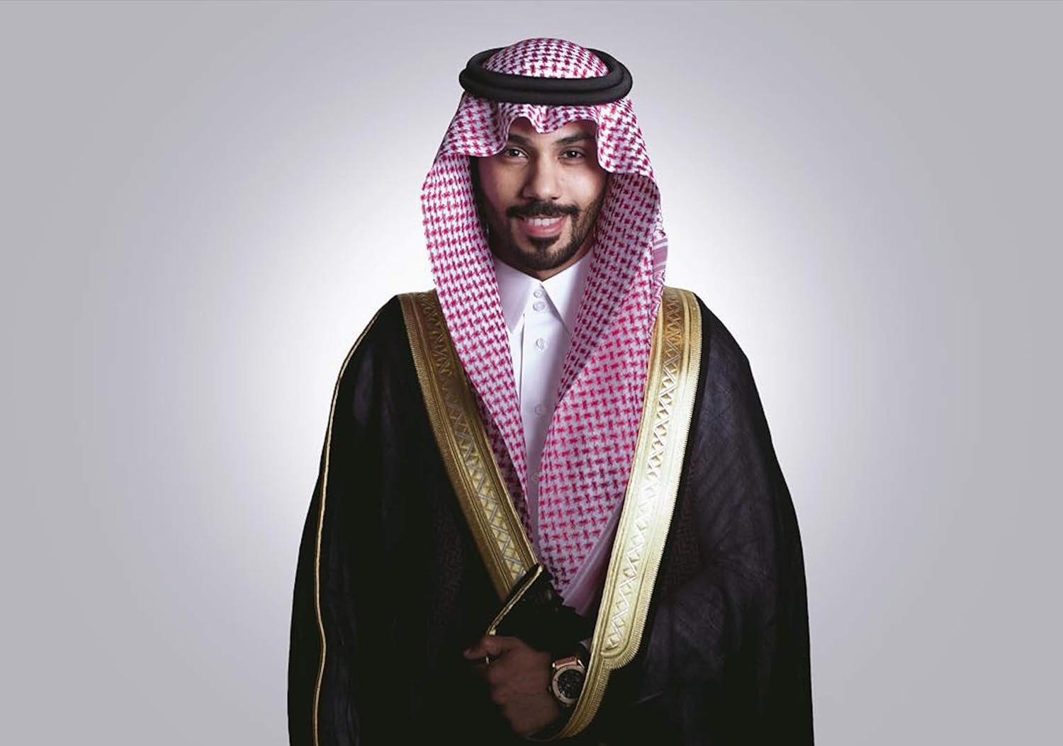 HOMELEX Keffiyeh Arab Head Scarf for Men Sheikh Muslim Turban Saudi Dubai Headwear - Image 2