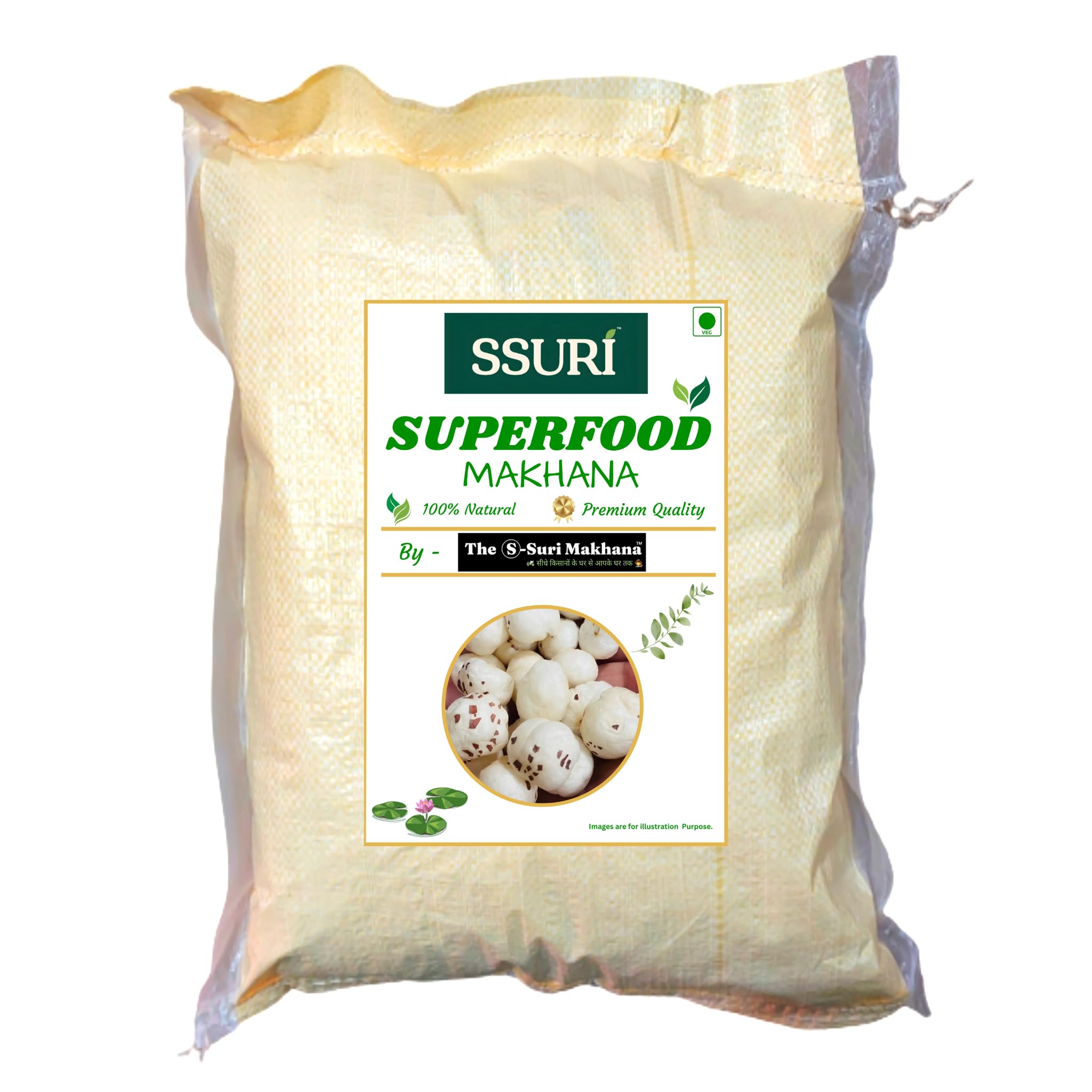 See full amazon price history chart for SSURI Superfood Makhana/Foxnuts/Puffed Snacks |12 Vital Nutrients, Rich in Fiber & Naturally Fat-Free | Gluten-Free Snacks (1kg) SSURI Superfood Makhana/Foxnuts/Puffed Snacks |12 Vital Nutrients, Rich in Fiber & Naturally Fat-Free | Gluten-Free Snacks (1kg) (B0CSX4QBTC) Amazon Price History, Amazon Price Tracker