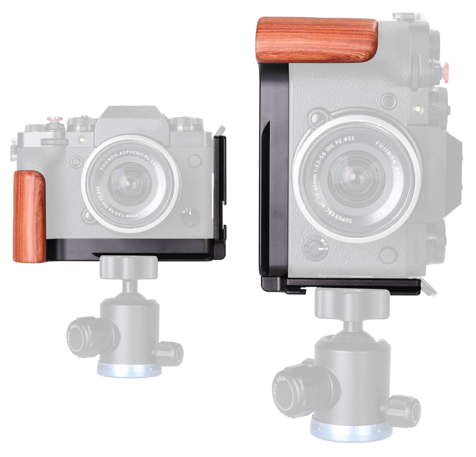 Amazon.co.jp: WEPOTO Fujifilm X-T4用ハンドグリップLブラケット