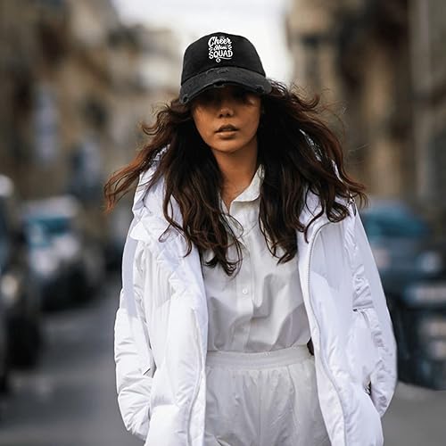 Miniatura 6 de cheerr mmom Squads Hat for Women Sun Baseball Caps Trendy Washed Dad Hats Light Weight