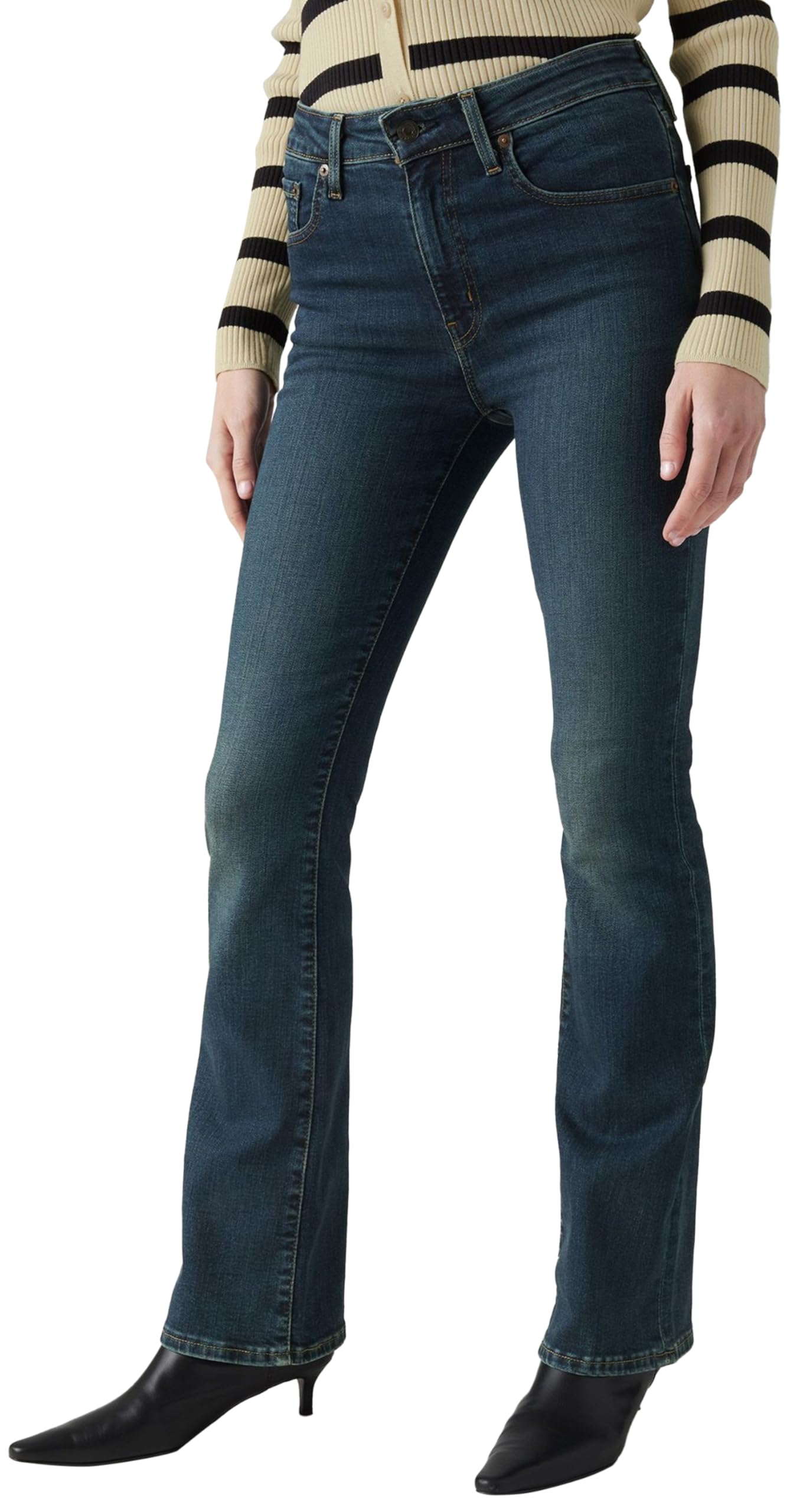 Levi's 725 High Rise Bootcut Blue Swell – Bild 4