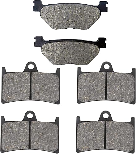 AHL Juego de pastillas de freno semimetálicas para Yamaha XV1900 Raider/Raider S/SCL 2008-2014