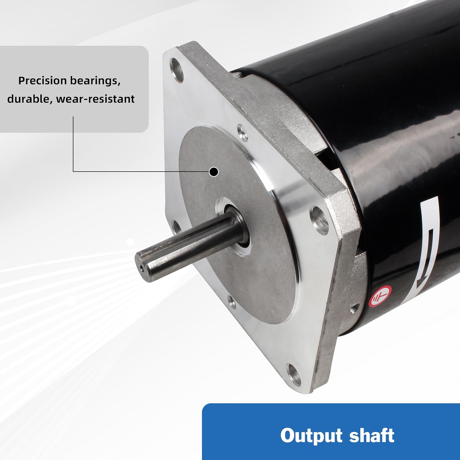 RATTMMOTOR Brushed Lathe Motor 900W 110V 4100RPM, 14mm Shaft Brushed DC Spindle Motor for Metal Lathe Machine Replacement Part Accessories (110V)