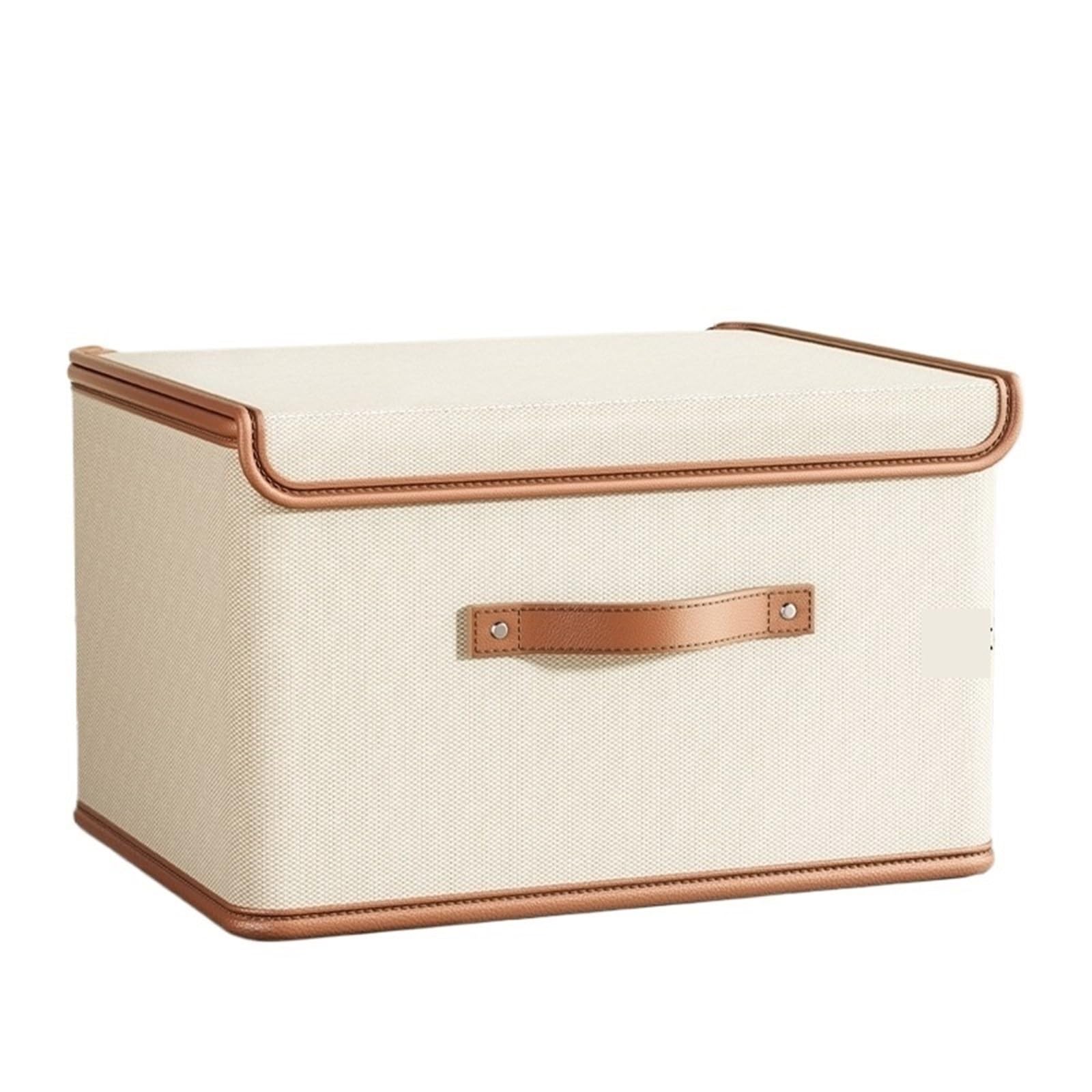EWUHYFP Storage Boxes Clothes Storage Box With Lid For Household Use Wardrobe Underwear Organizing Boxed Blankets Basket(XL)