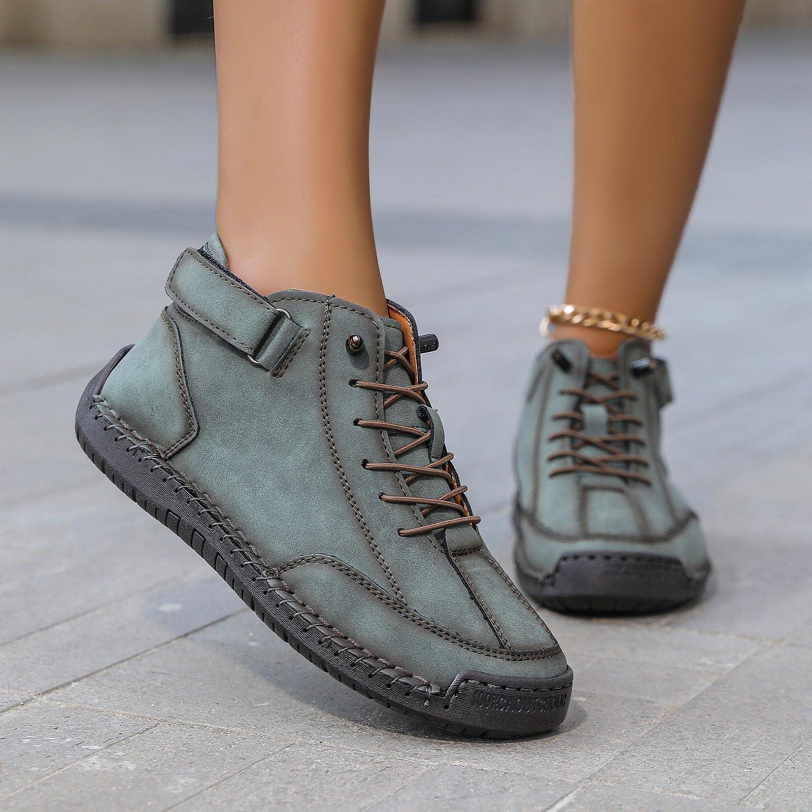Zapatillas Montela para mujer, zapatillas tradicionales de encaje, malla transpirable, deportivas, elegantes, ocio, Oktoberfest, deportes al aire libre, caminar