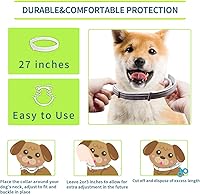 Vista 11 de Collar antipulgas para perros, collares antipulgas y garrapatas para perros pequeños, 15.5 pulgadas, protección de 8 meses (paquete de 1), color gris