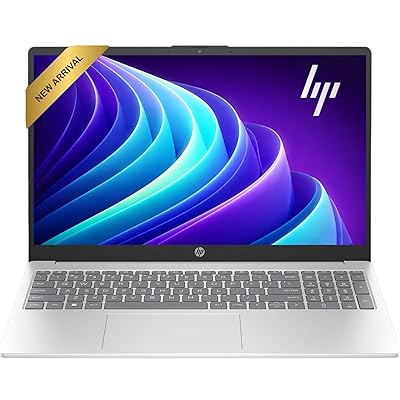 HP 15.6" Business Laptop Computer with Microsoft 365 • 2025/2026 Edition • Copilot AI • Intel 4-Core N100 CPU • 1.1TB Storage (1TB OneDrive + 128GB UFS) • 16GB RAM • Windows 11 • w/o Mouse