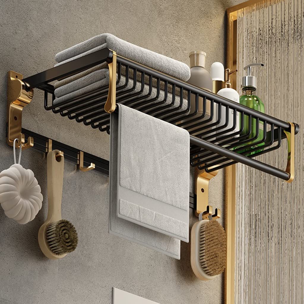 Porte-serviettes anti-rouille pour serviettes de toilette humides