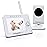 Babysense 3.5 Screen, Video Baby Monitor with Camera and Audio, 960ft Range (Open Space), Night Light, Two-Way Audio, Zoom, Night Vision, Lullabies
