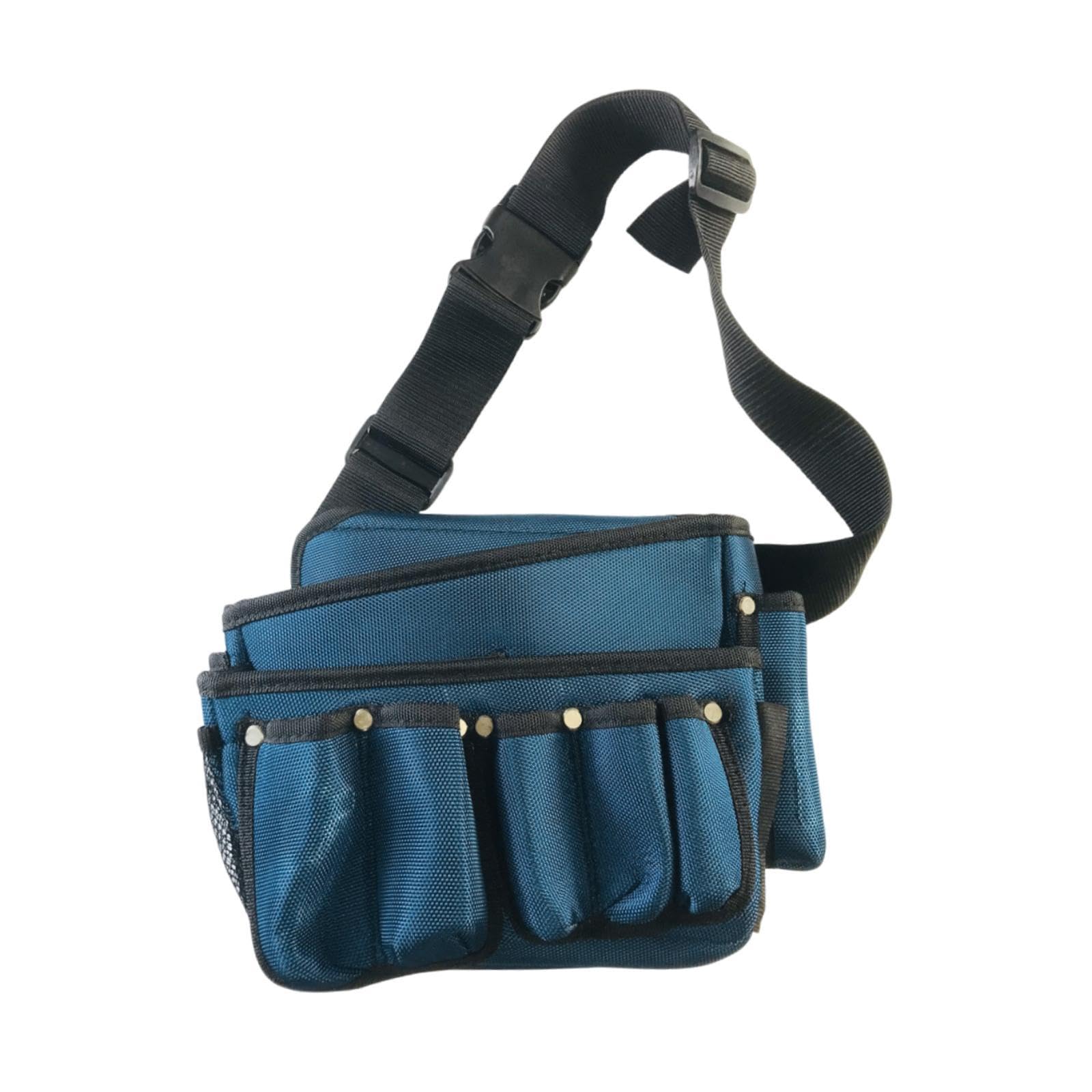 Organizador de Herramientas, Bolsa de Cinturón con Múltiples Compartimentos, Juego de Herramientas de Lona Resistente con Cinturón Ajustable, Ideal Pa, Ancho 30cm